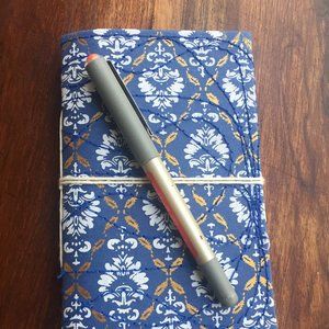 100% Recycled Paper Small Quilted Notebook